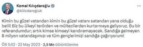 Linç operasyonlarının fitilini Kılıçdaroğlu ateşledi: Erdoğan'a desteğini açıklayan Sinan Oğan'ı vatan haini olmakla itham etti